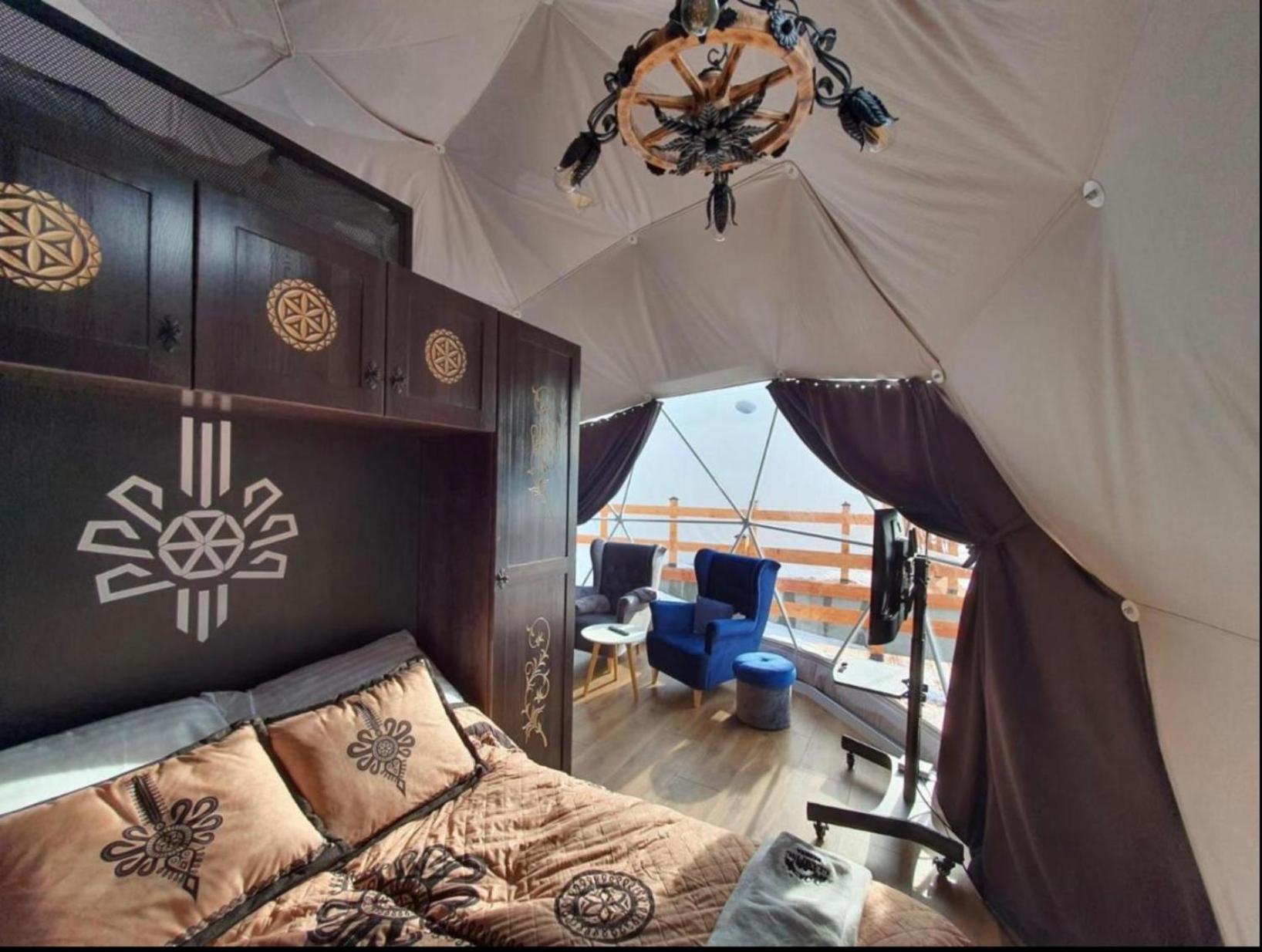 Groń Glamping Pasieka Namiot Glamp Bukowina Tatrzanska - Domki W Gorach מראה חיצוני תמונה